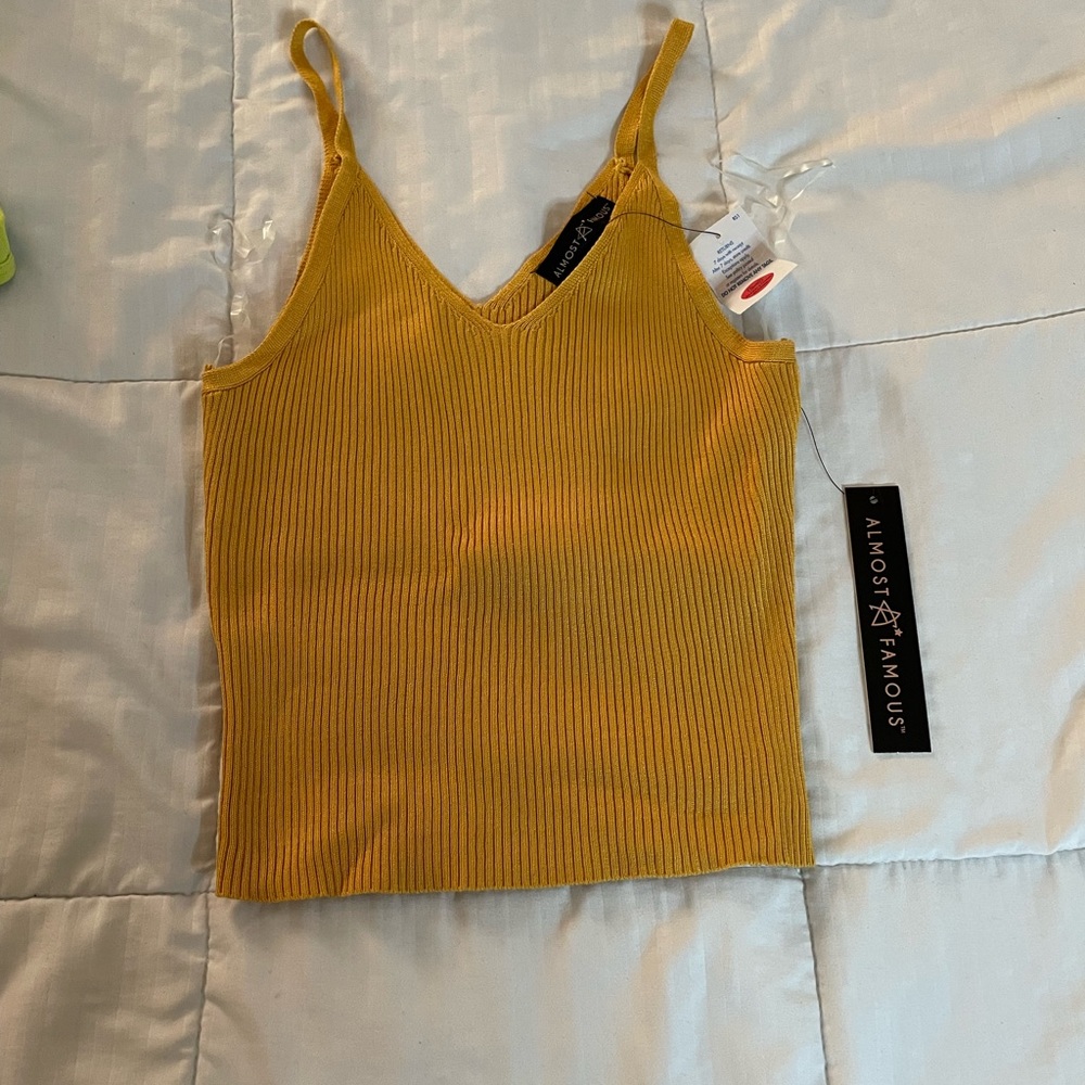 Yellow Tank Top